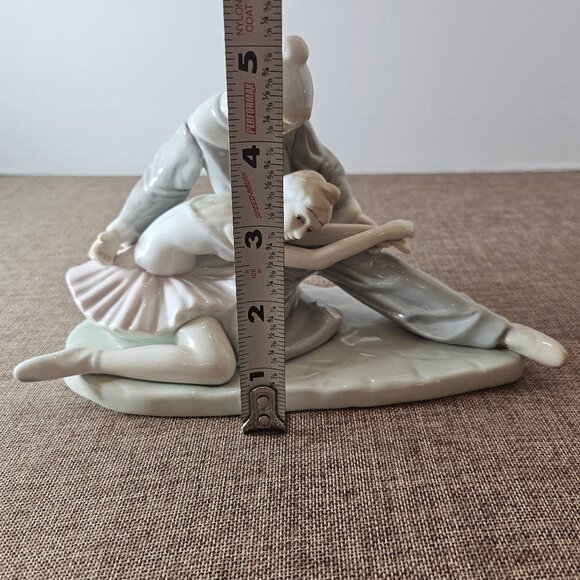 Paul Sebastian Porcelain Figurine "The Ballerina" Closing Scene With Clown - Picture 11 of 11